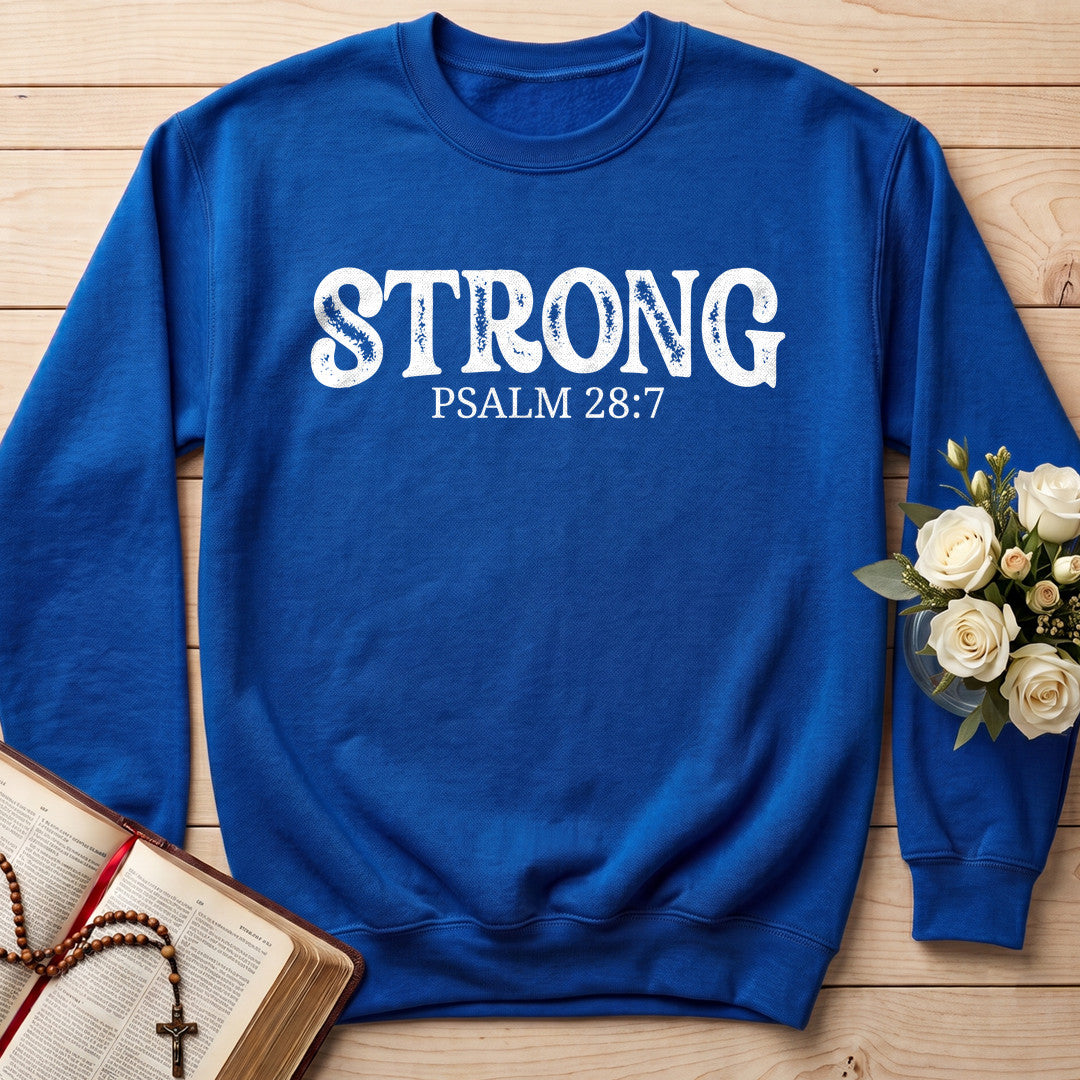 Strong Psalm 28.7 01