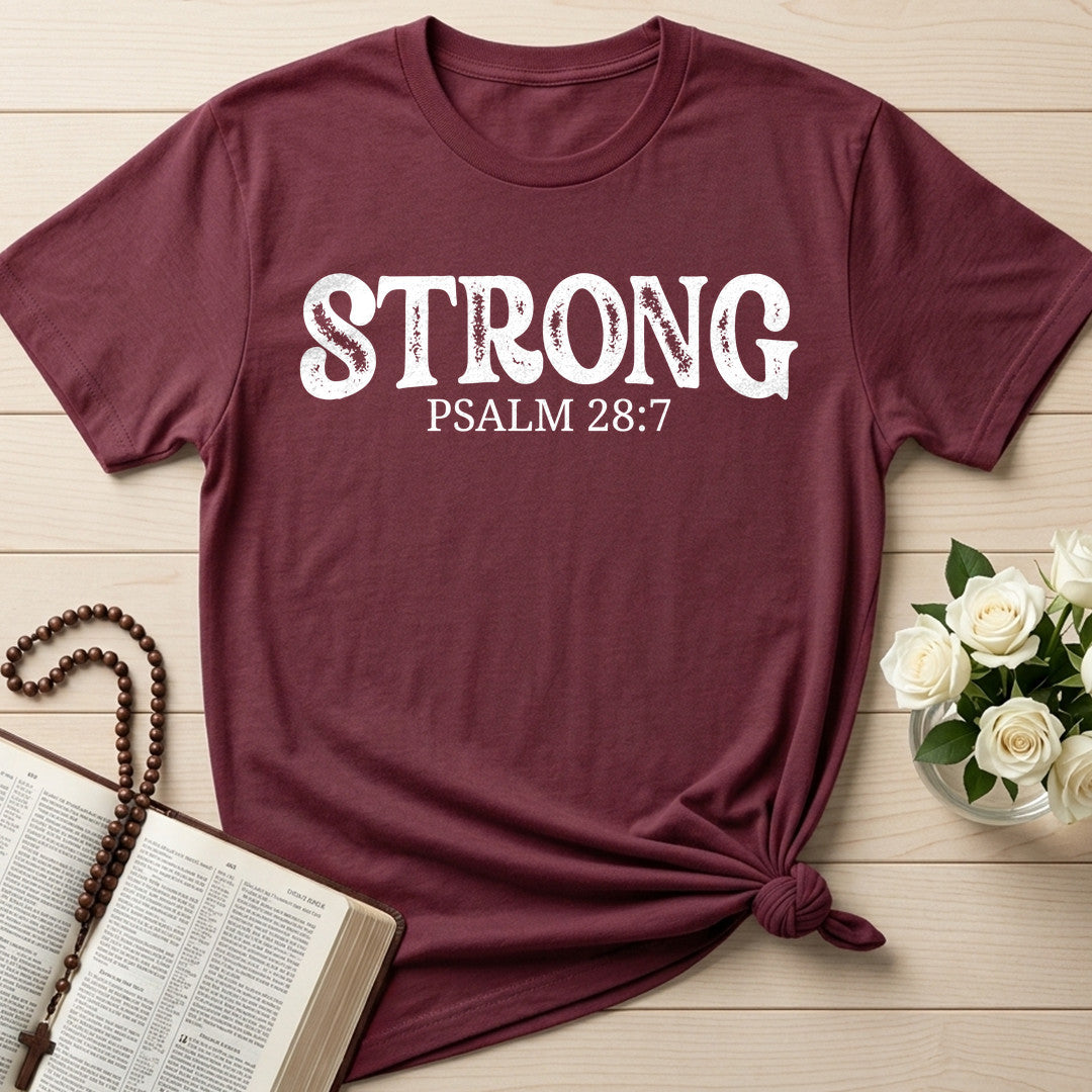 Strong Psalm 28.7 01