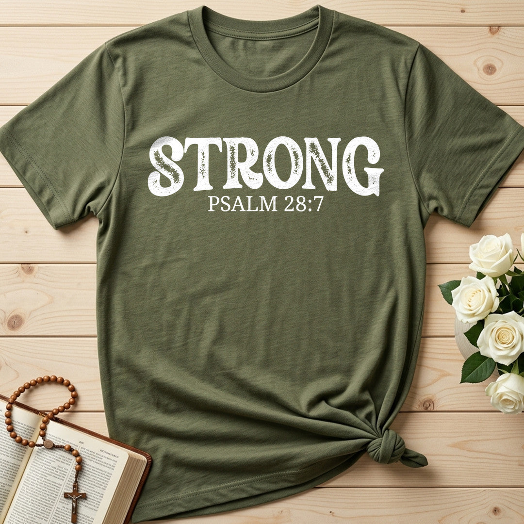 Strong Psalm 28.7 01