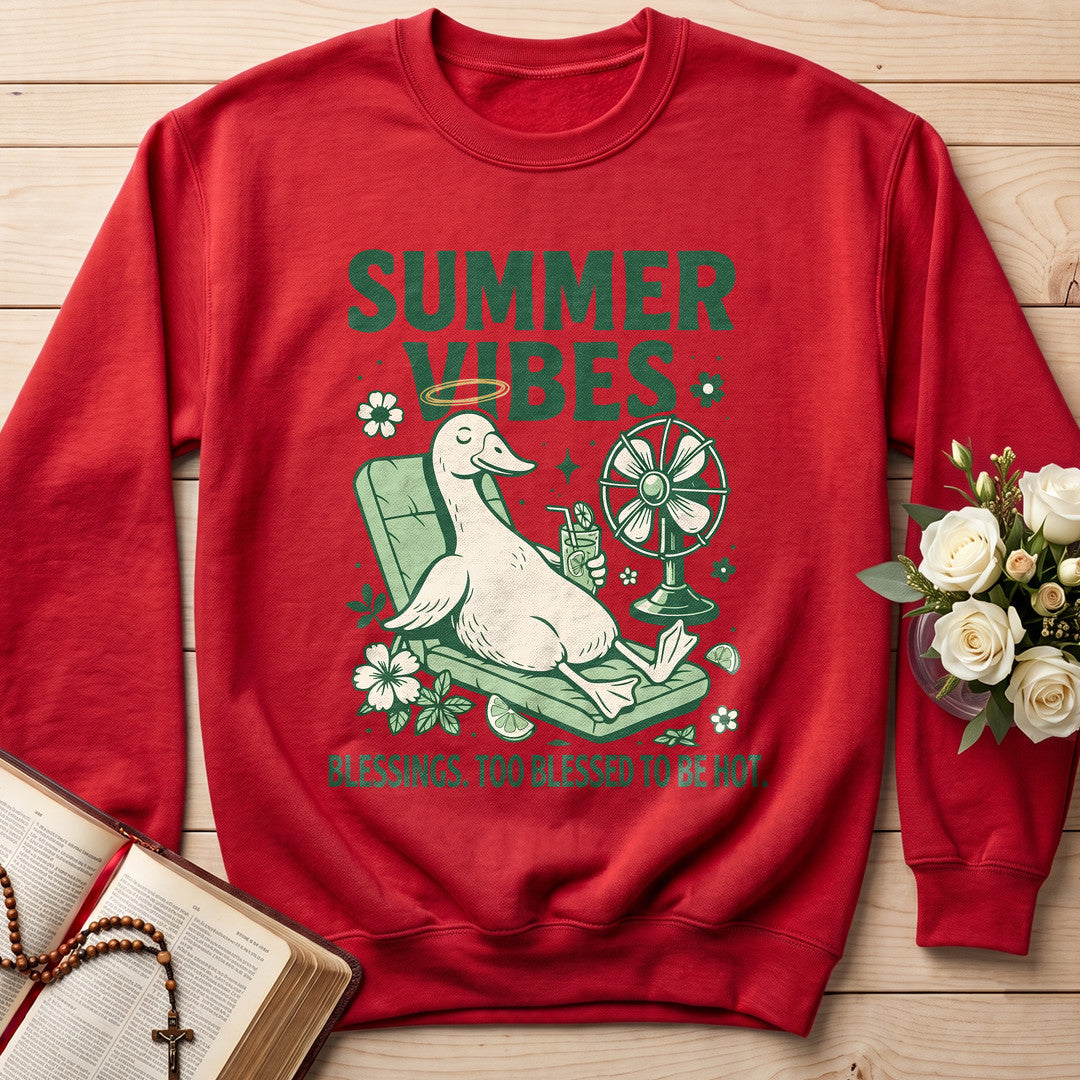 Summer Vibes Blessings Too Blessed To Be Hot 01