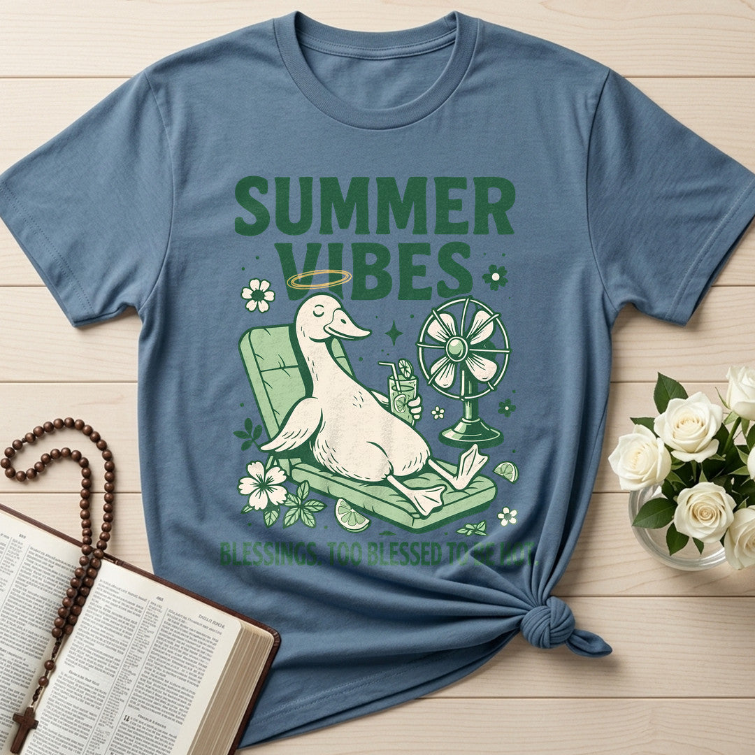 Summer Vibes Blessings Too Blessed To Be Hot 01