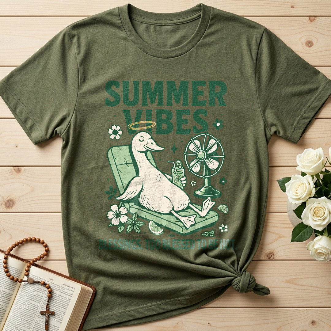 Summer Vibes Blessings Too Blessed To Be Hot 01