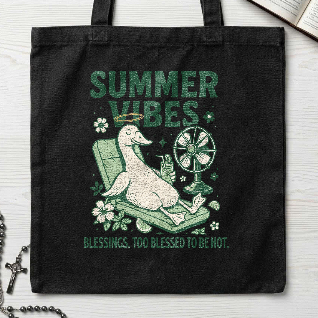 Summer Vibes Blessings Too Blessed To Be Hot 01