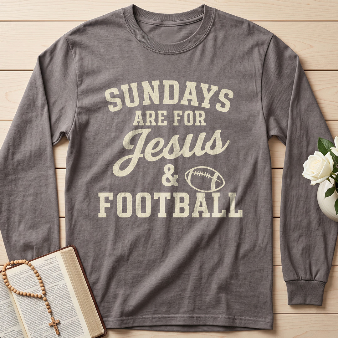 Sundays Are For Jesus And Football 01