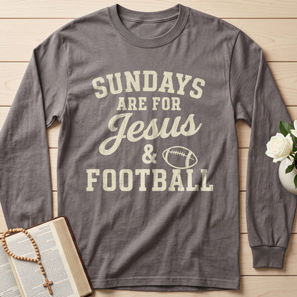 Sundays Are For Jesus And Football 01