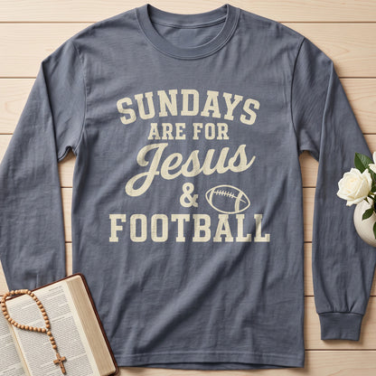 Sundays Are For Jesus And Football 01