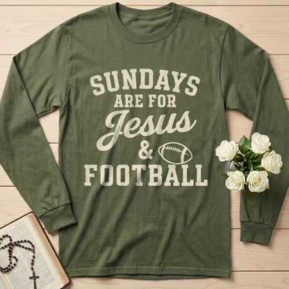 Sundays Are For Jesus And Football 01