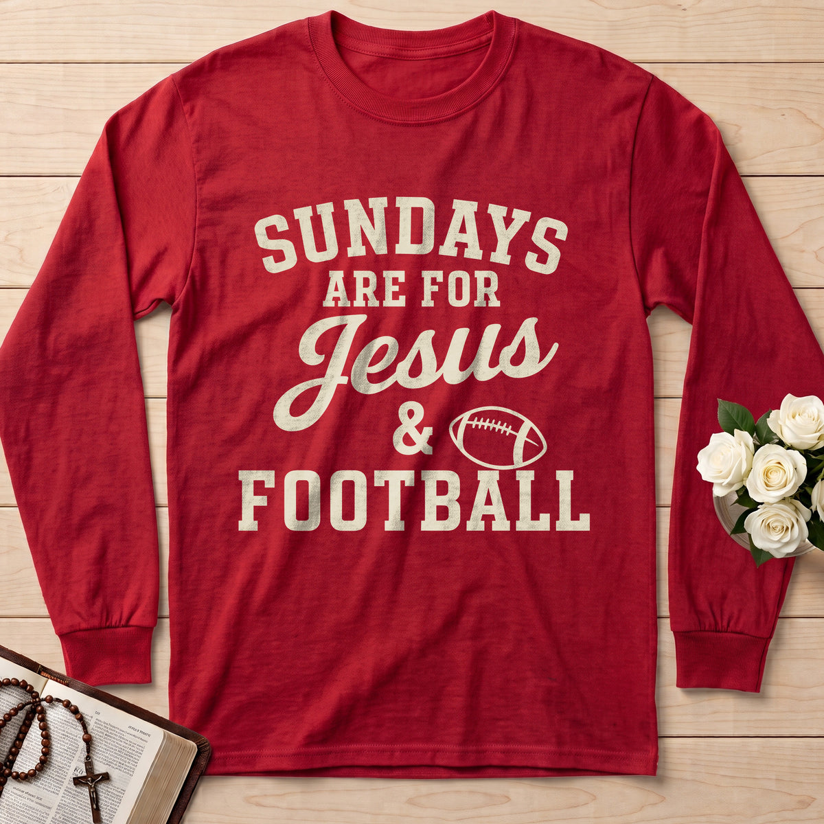 Sundays Are For Jesus And Football 01