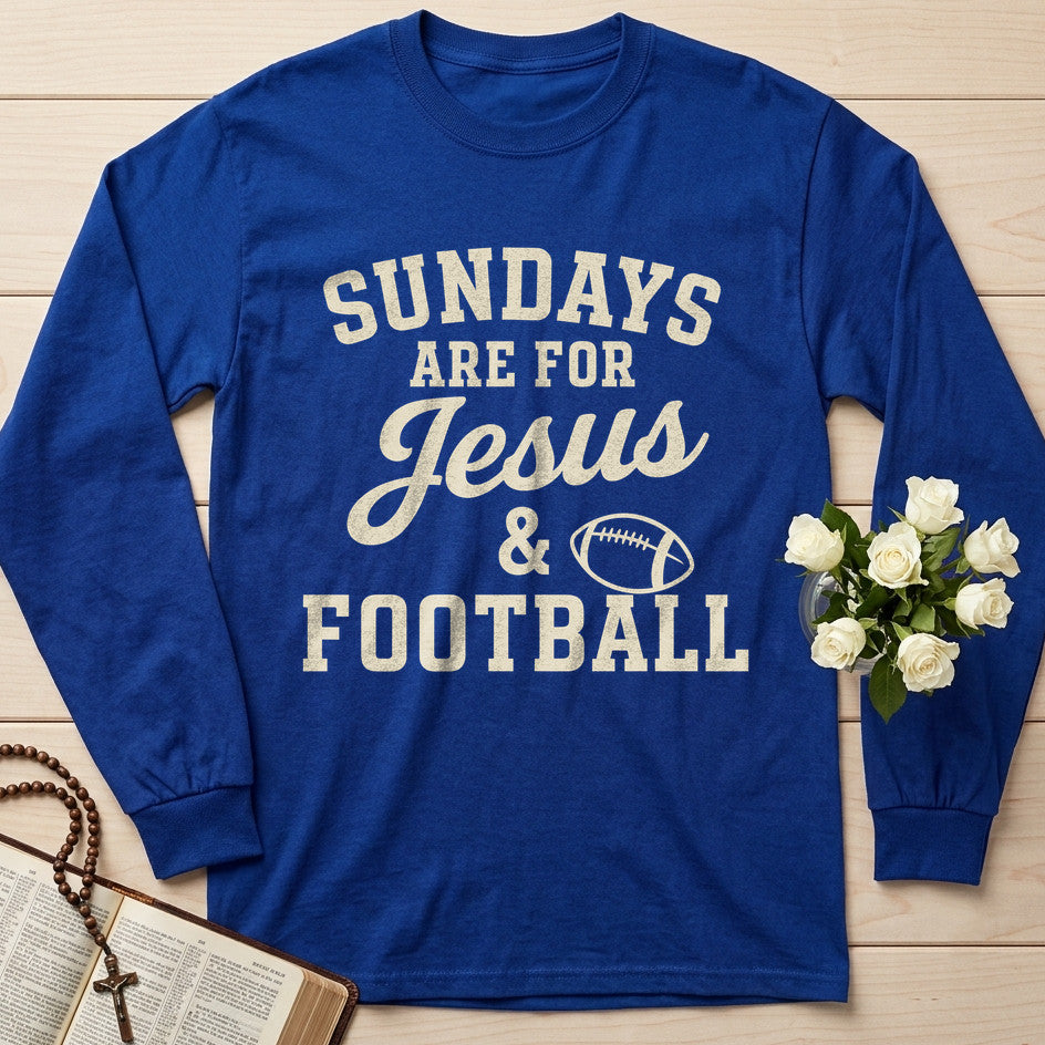 Sundays Are For Jesus And Football 01