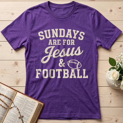Sundays Are For Jesus And Football 01