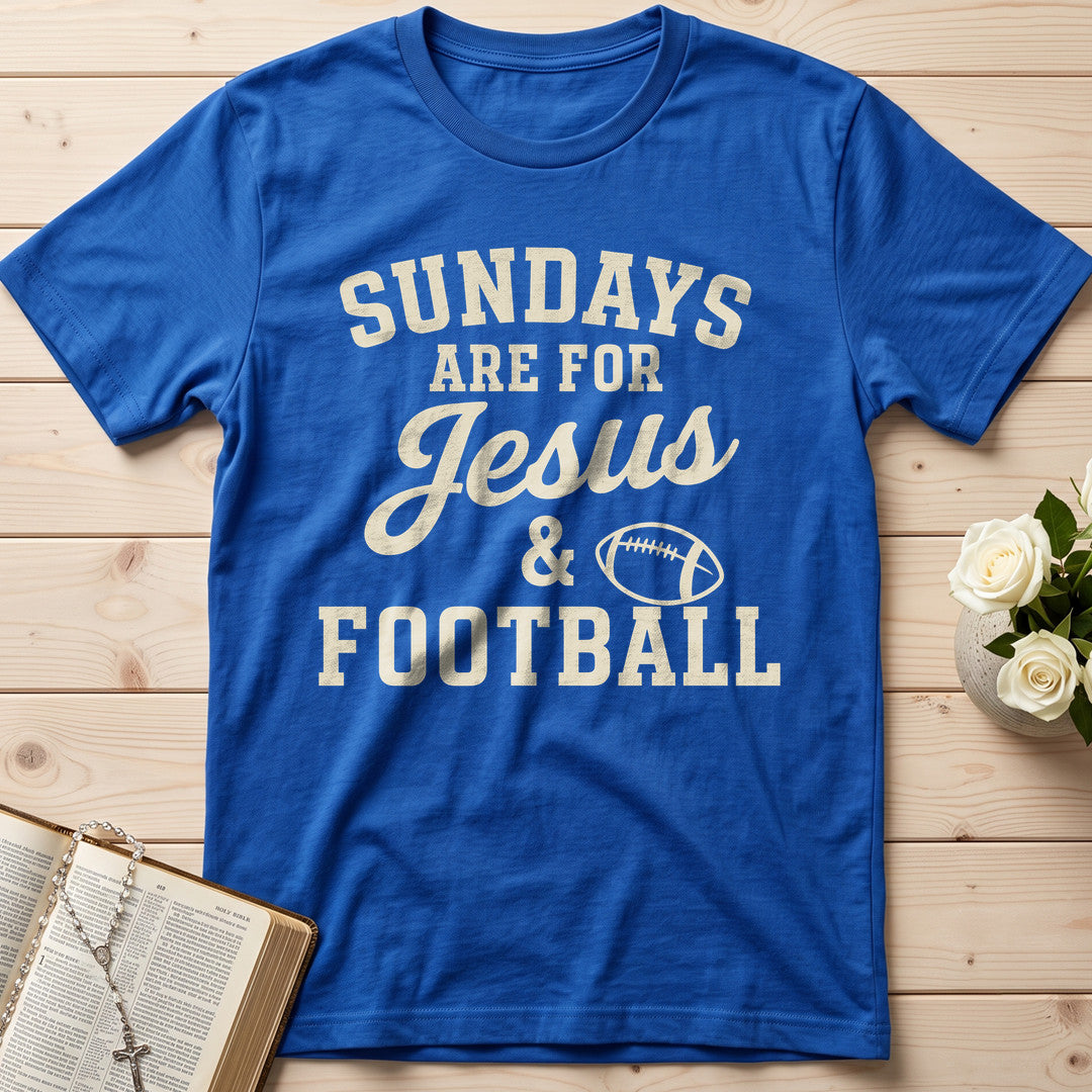Sundays Are For Jesus And Football 01