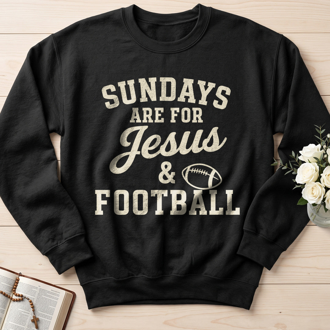 Sundays Are For Jesus And Football 01