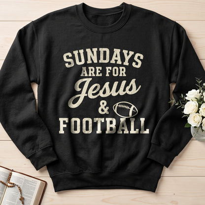 Sundays Are For Jesus And Football 01