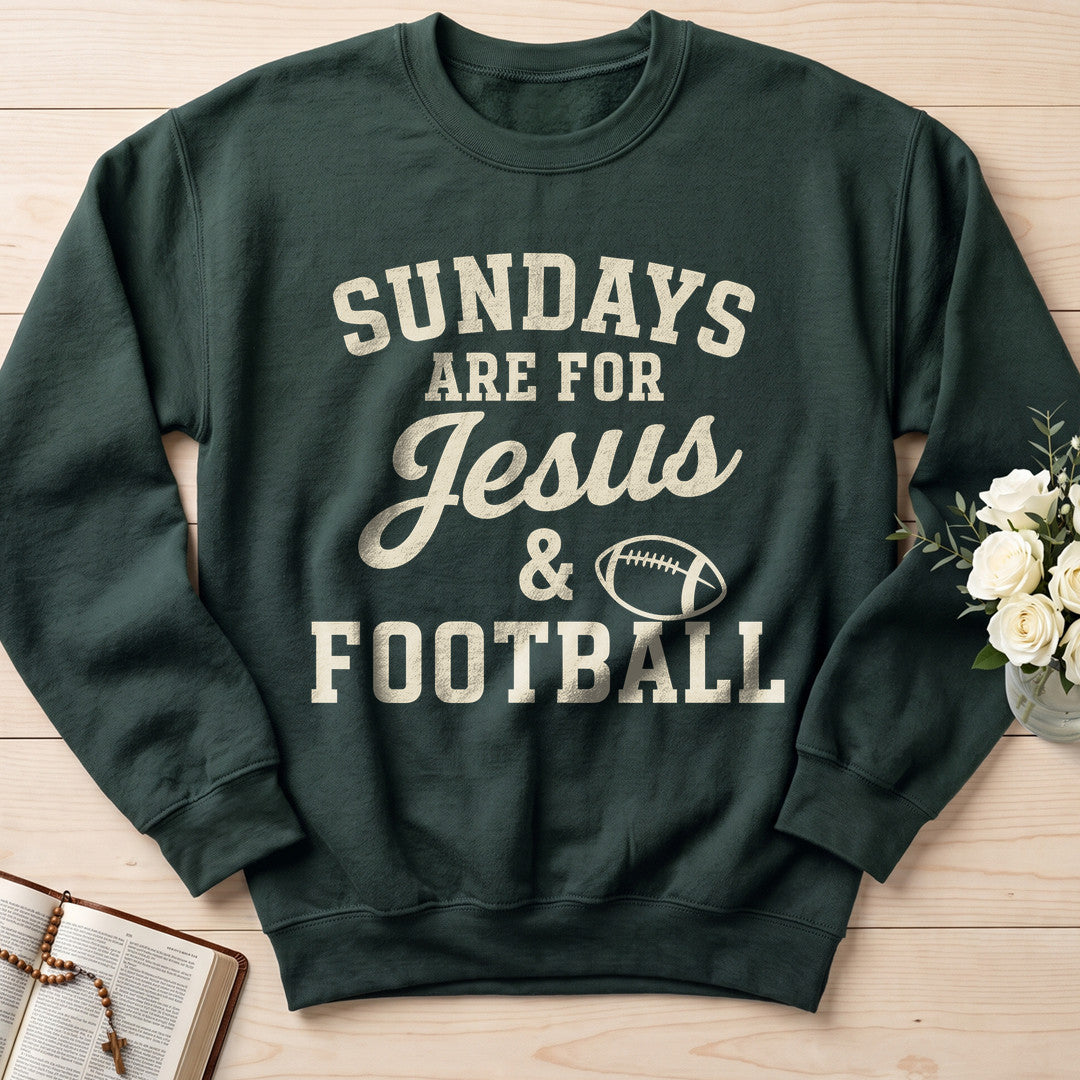 Sundays Are For Jesus And Football 01
