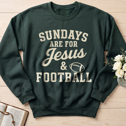 Sundays Are For Jesus And Football 01