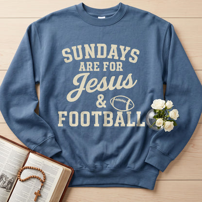 Sundays Are For Jesus And Football 01