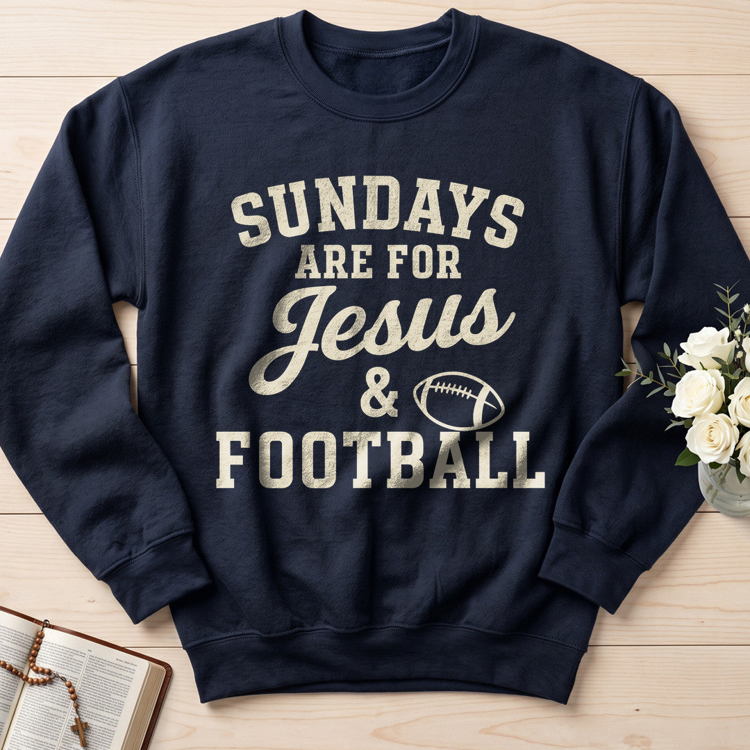 Sundays Are For Jesus And Football 01