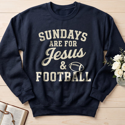 Sundays Are For Jesus And Football 01