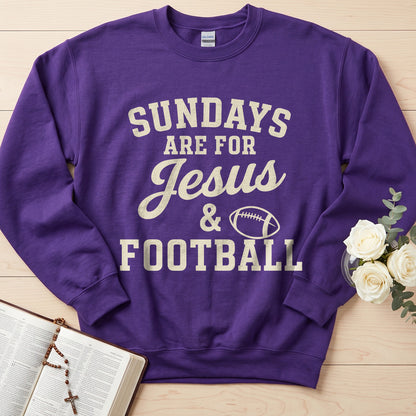 Sundays Are For Jesus And Football 01
