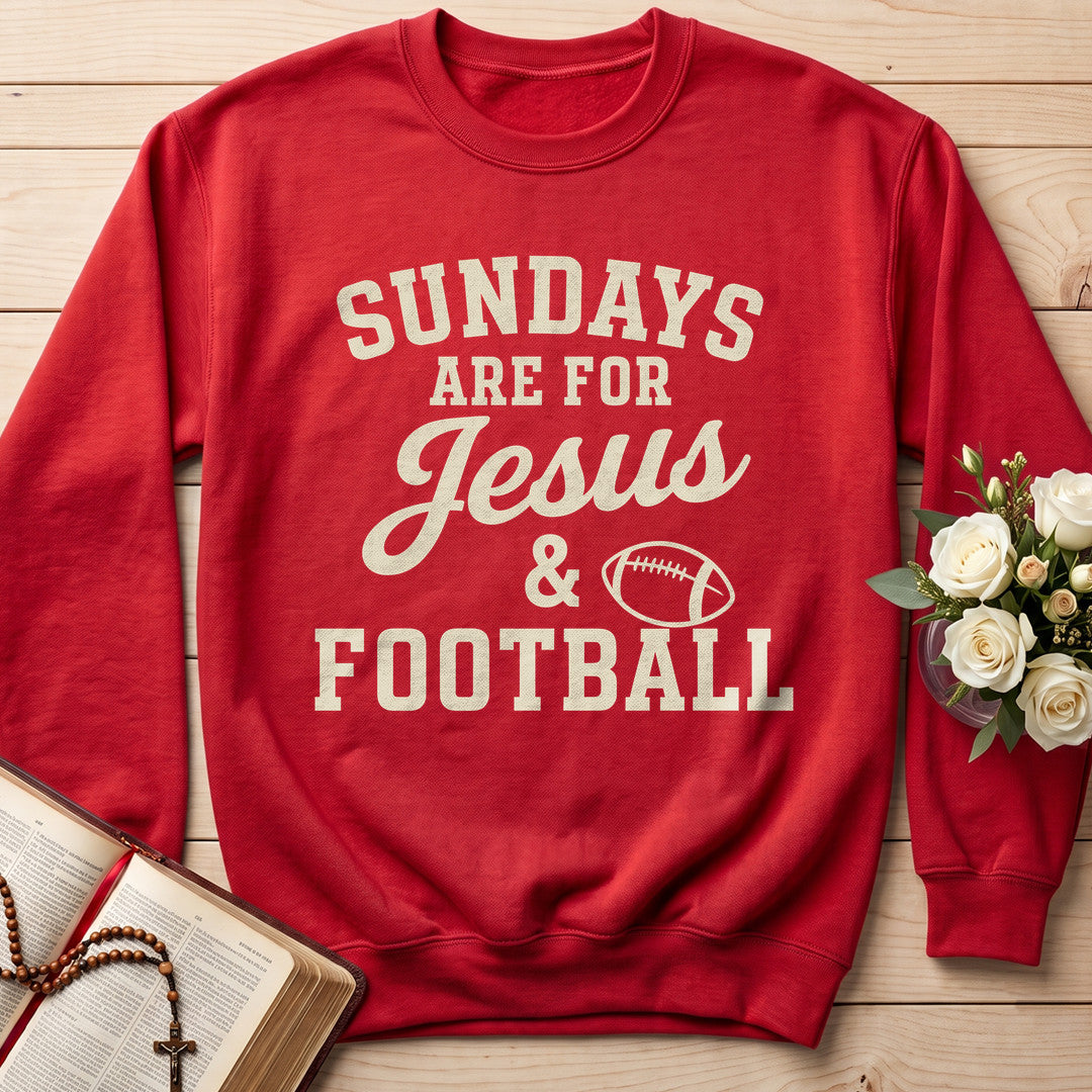 Sundays Are For Jesus And Football 01