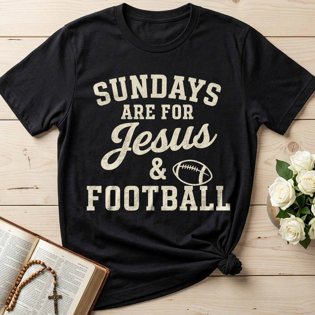 Sundays Are For Jesus And Football 01