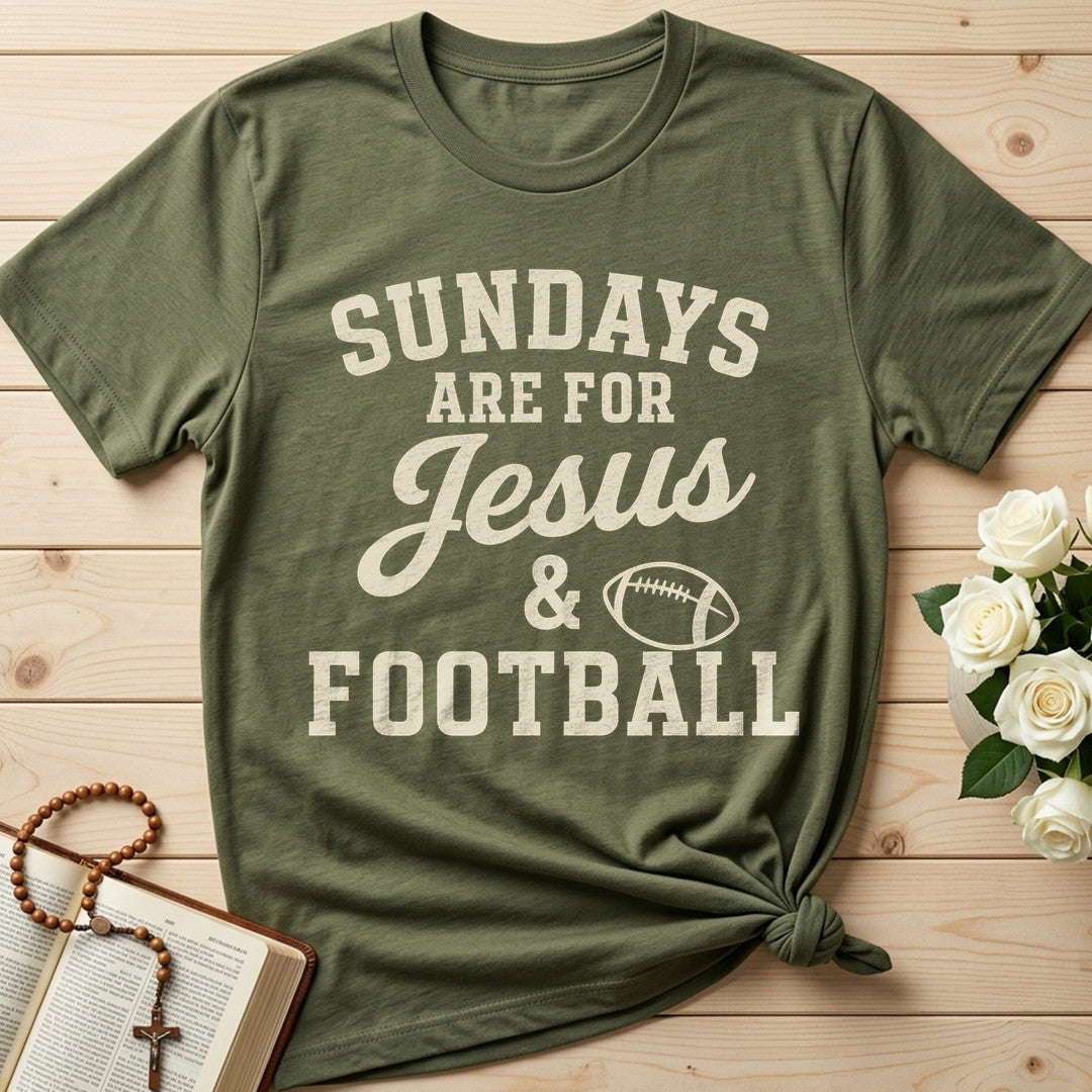 Sundays Are For Jesus And Football 01