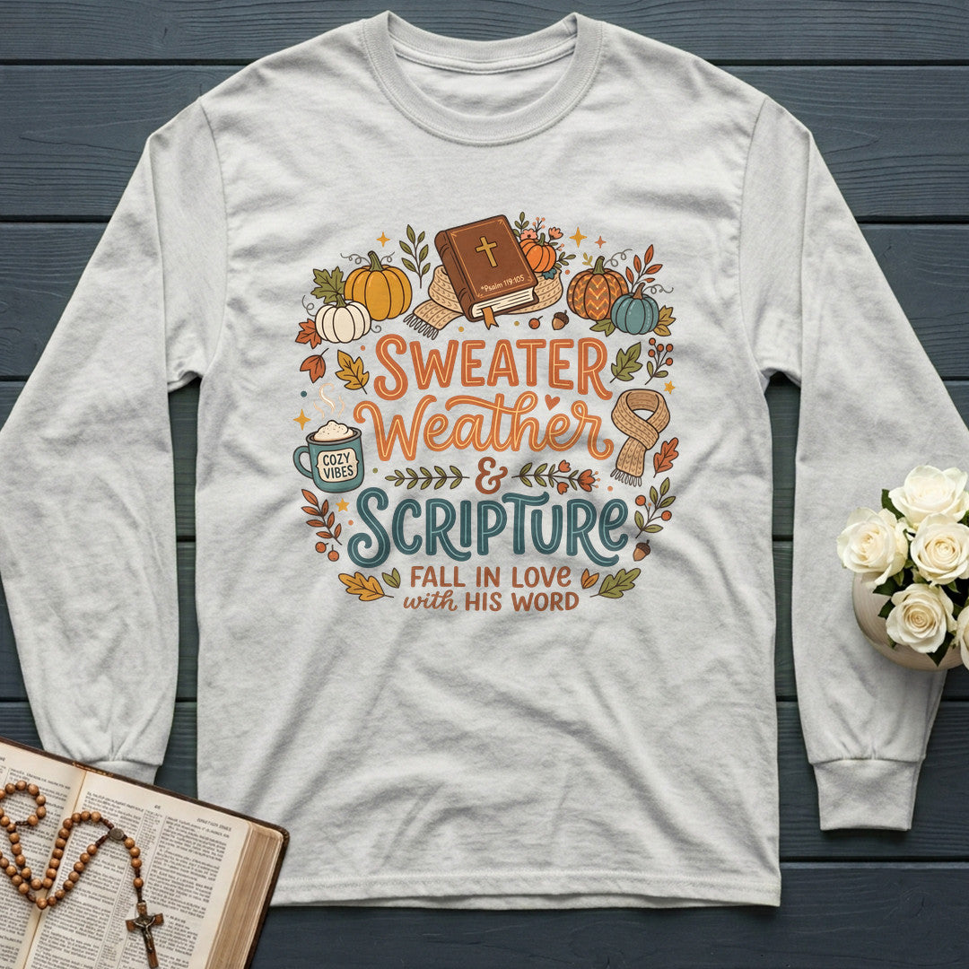 Sweater Weather Cozy Vibes Scripture 01