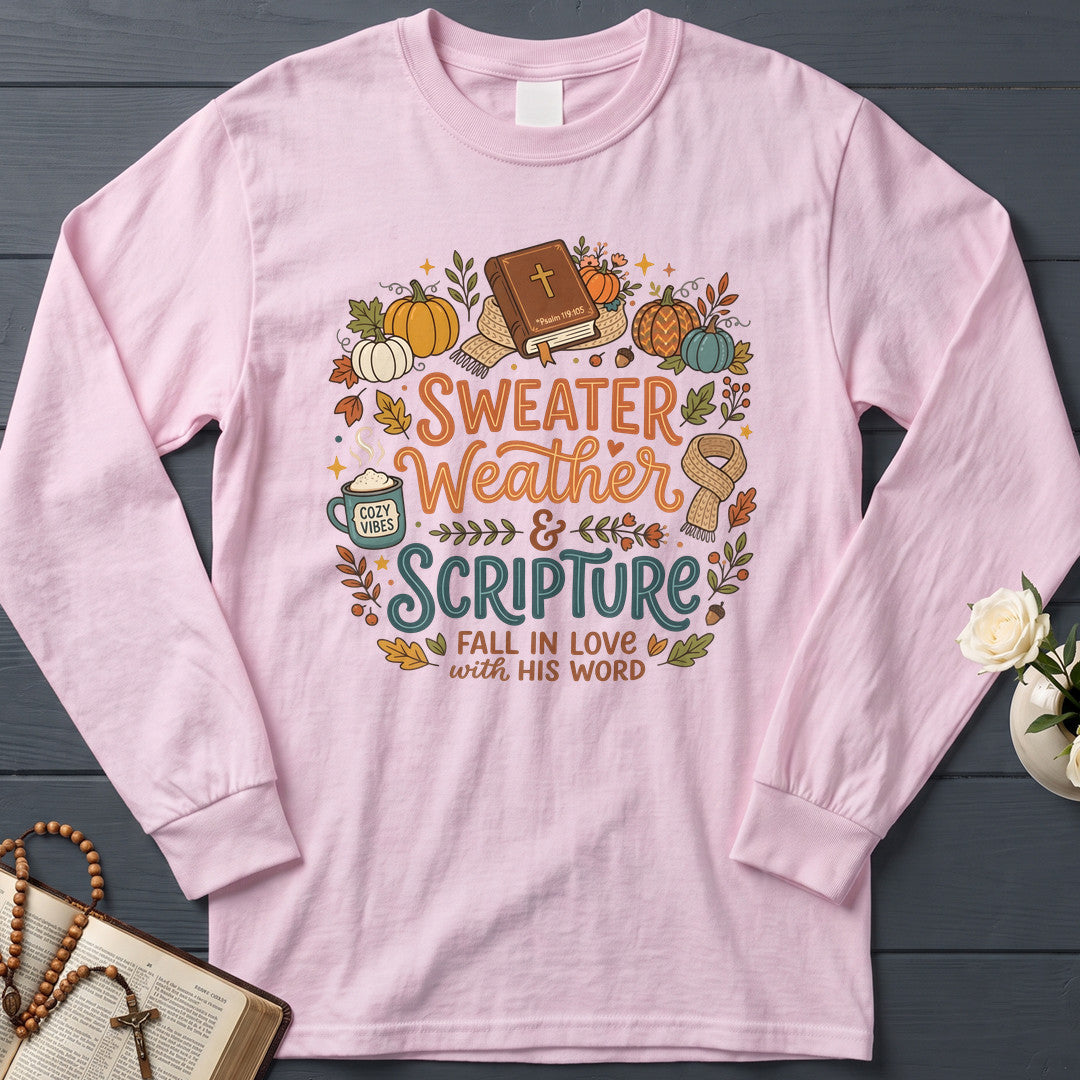 Sweater Weather Cozy Vibes Scripture 01