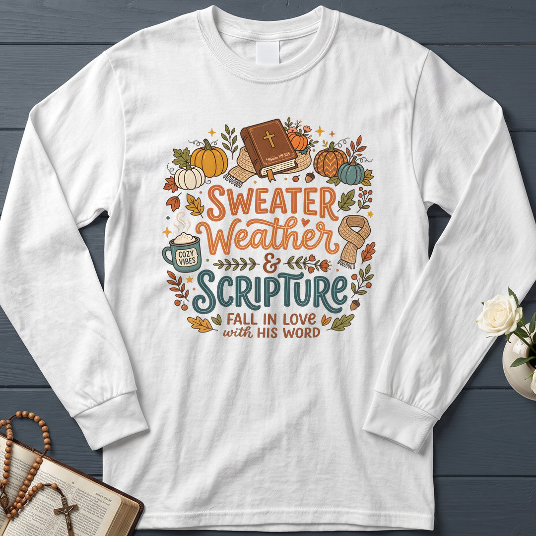 Sweater Weather Cozy Vibes Scripture 01