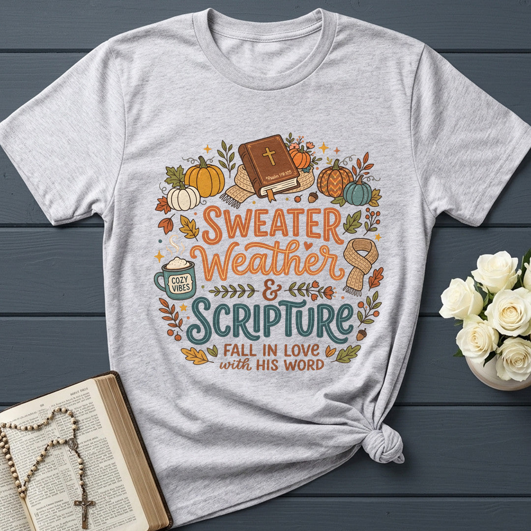 Sweater Weather Cozy Vibes Scripture 01