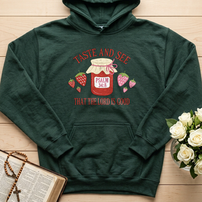 Taste And See That The Lord Is Good Psalm 34.8 01