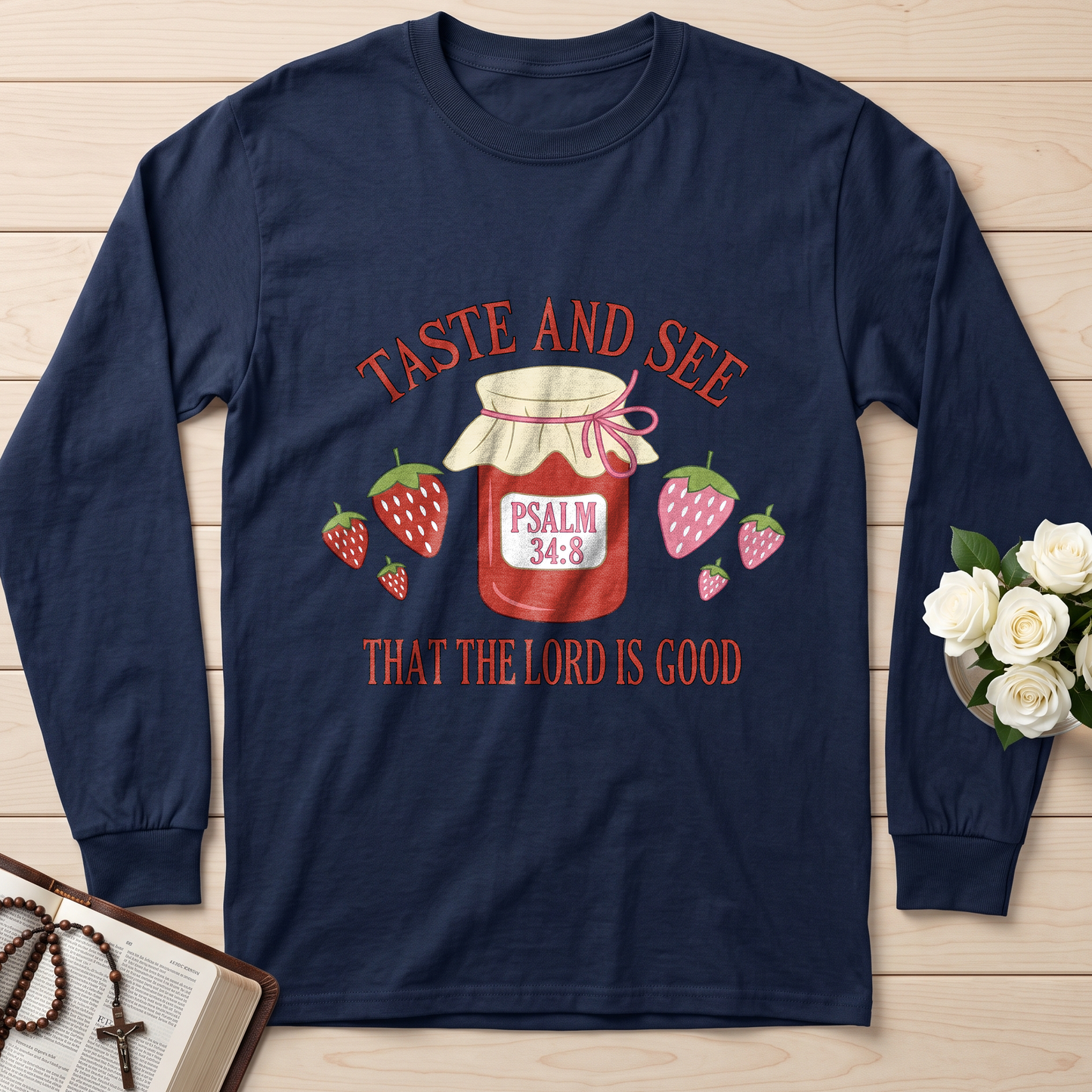 Taste And See That The Lord Is Good Psalm 34.8 01