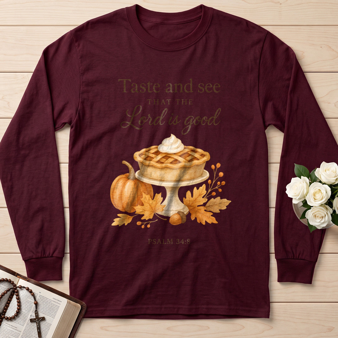 Taste And See That The Lord Is Good Psalm 34.8 02