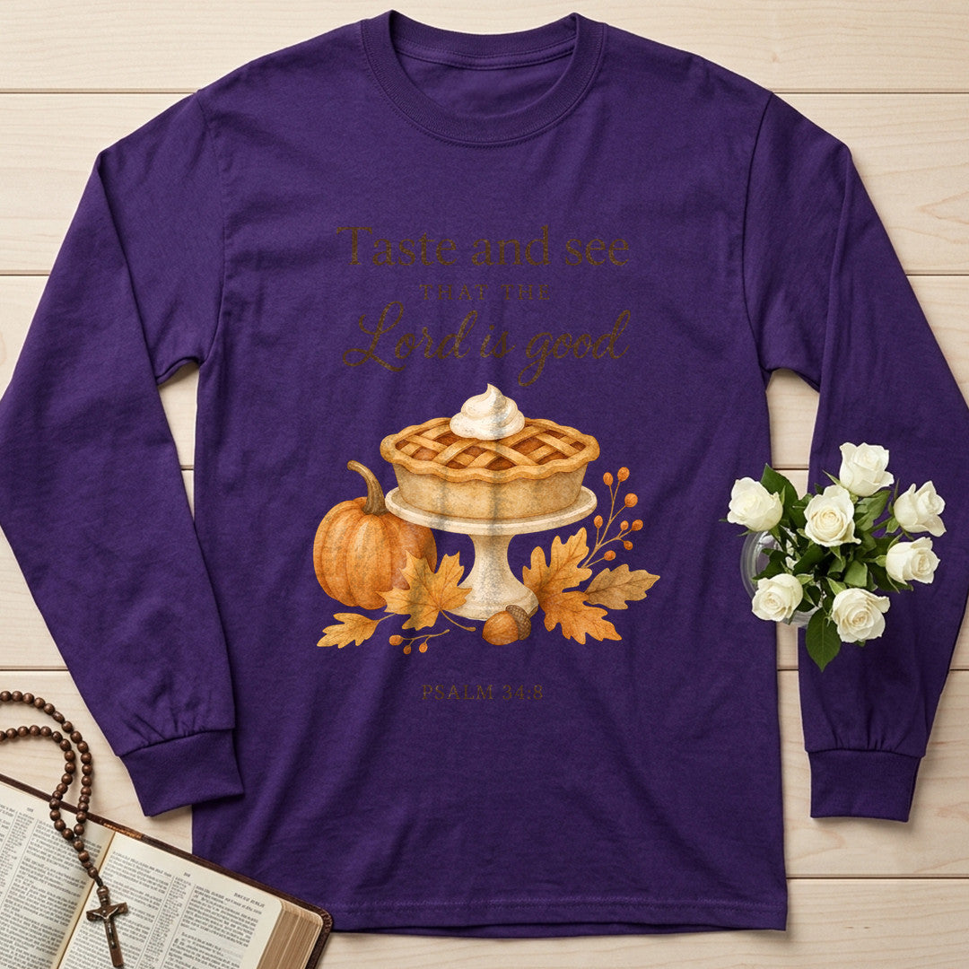 Taste And See That The Lord Is Good Psalm 34.8 02