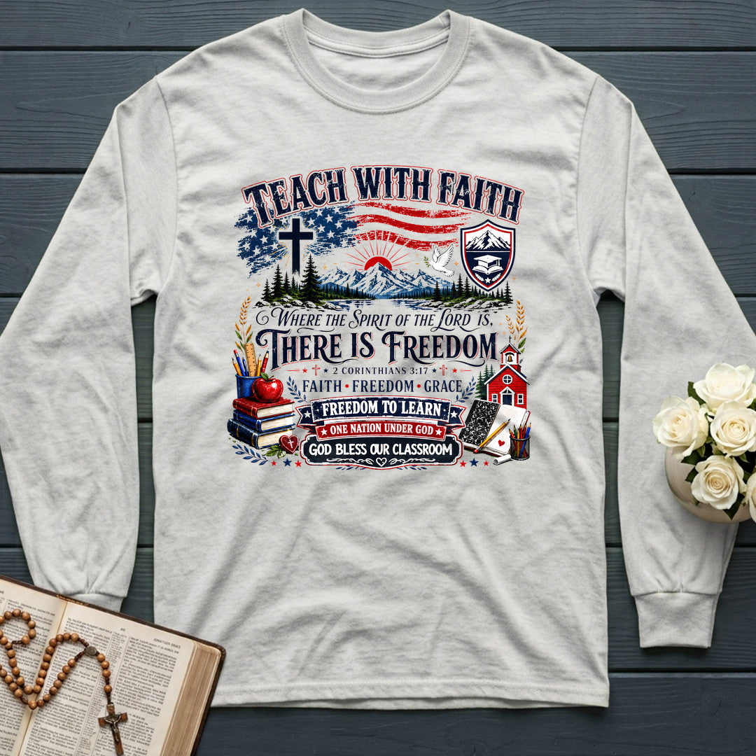 Teach With Faith Where The Spirit Of Lord Is There Freedom 01