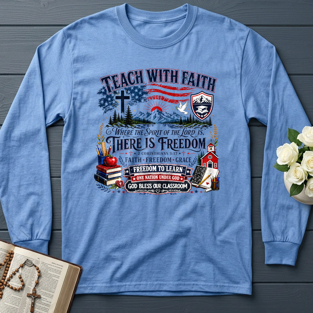 Teach With Faith Where The Spirit Of Lord Is There Freedom 01