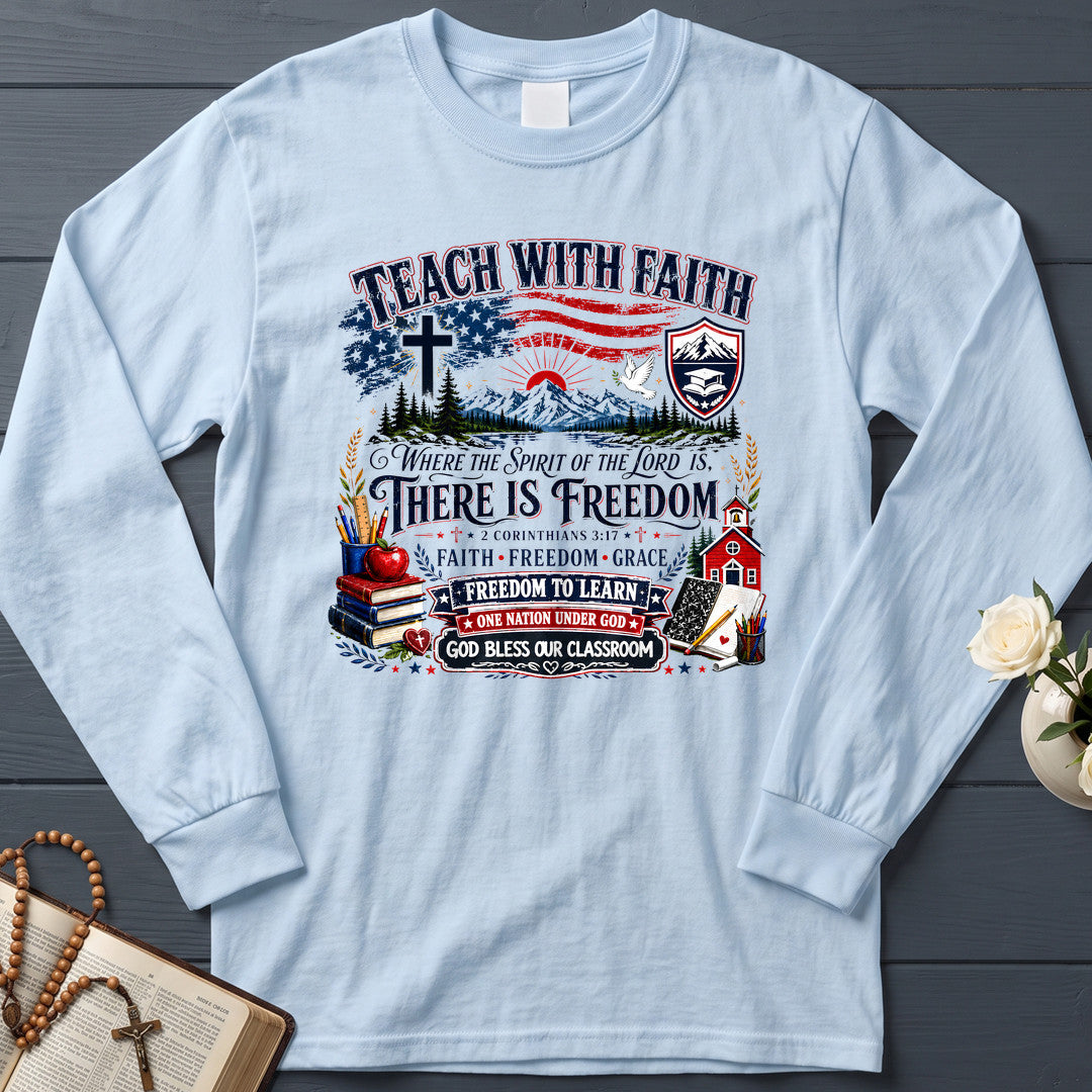 Teach With Faith Where The Spirit Of Lord Is There Freedom 01