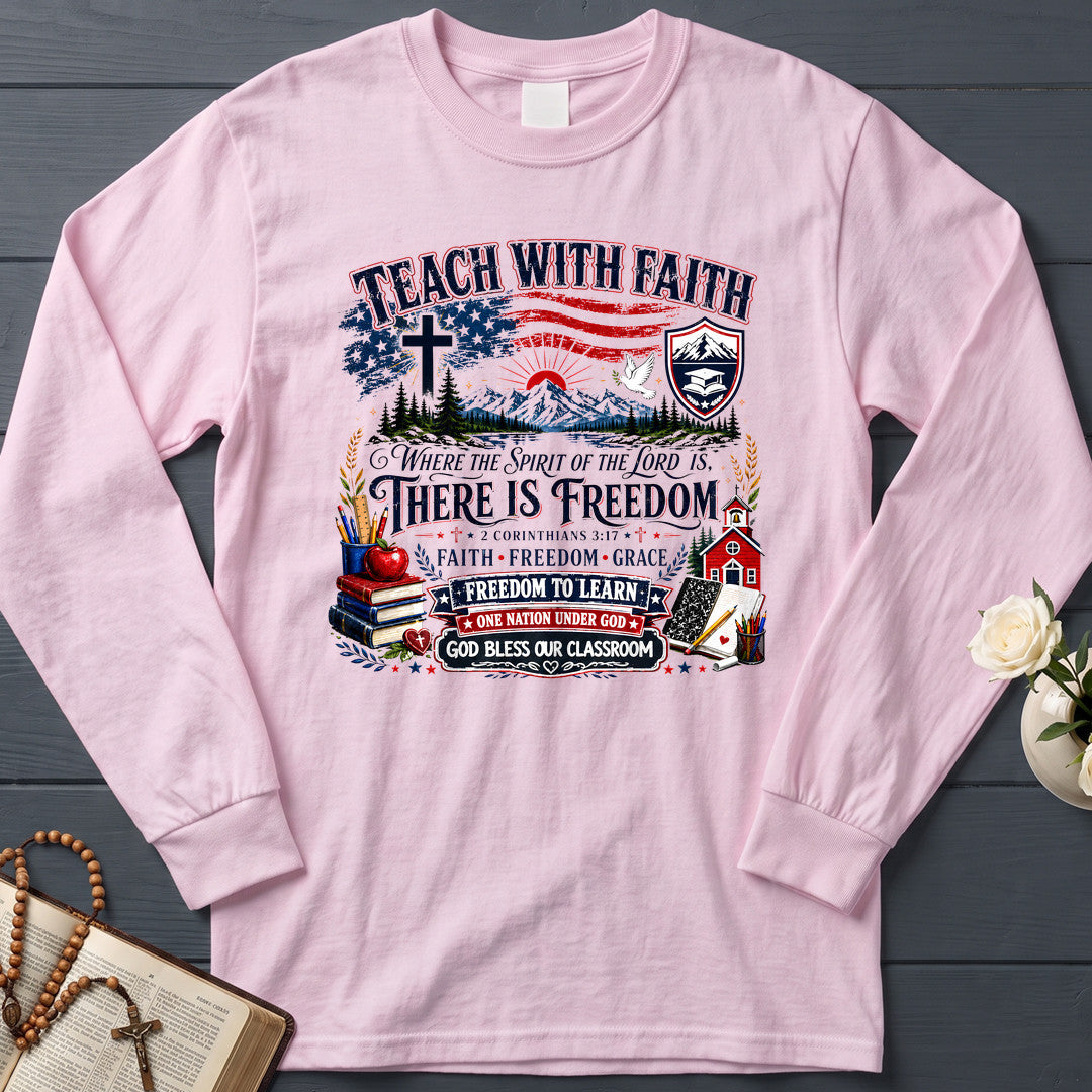 Teach With Faith Where The Spirit Of Lord Is There Freedom 01
