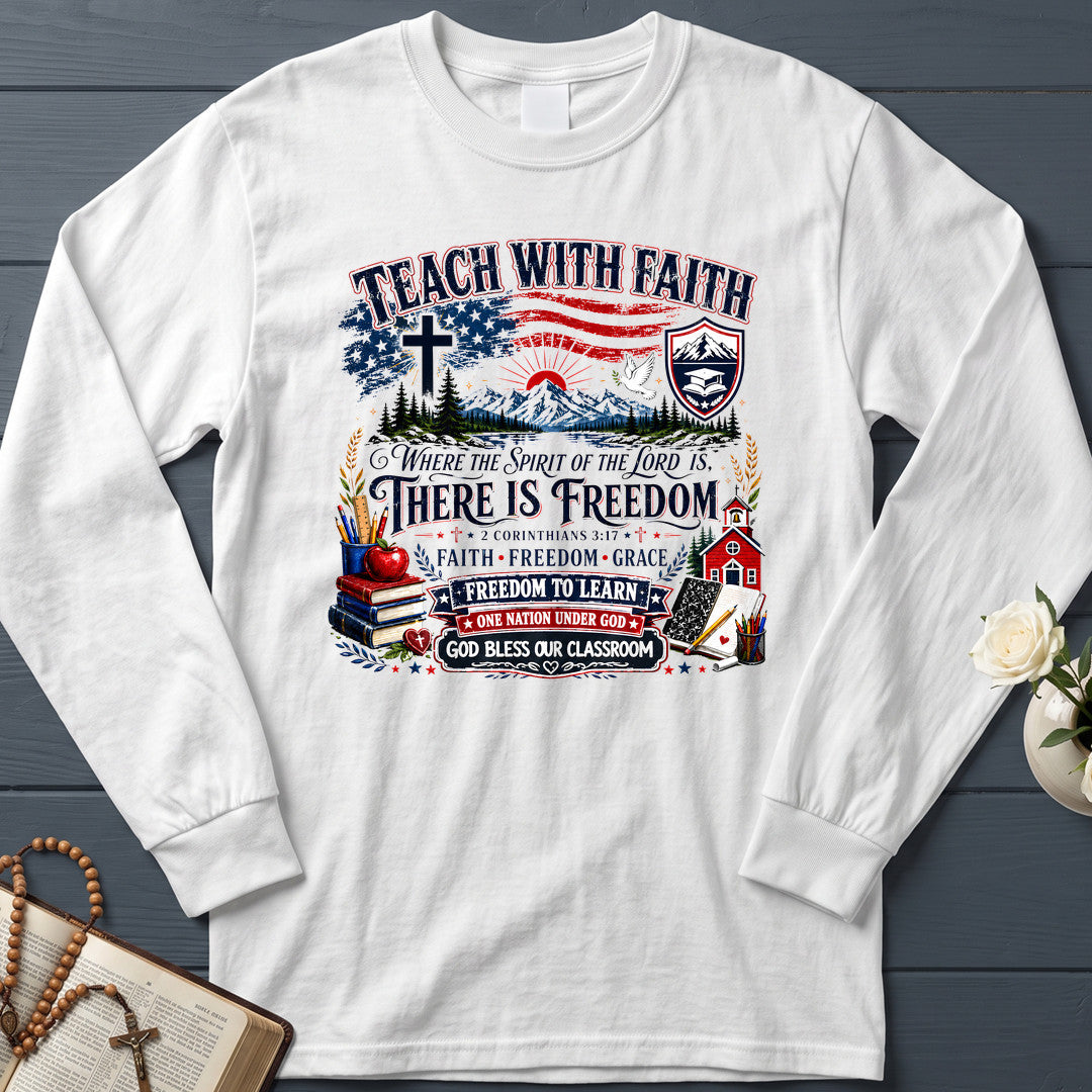 Teach With Faith Where The Spirit Of Lord Is There Freedom 01