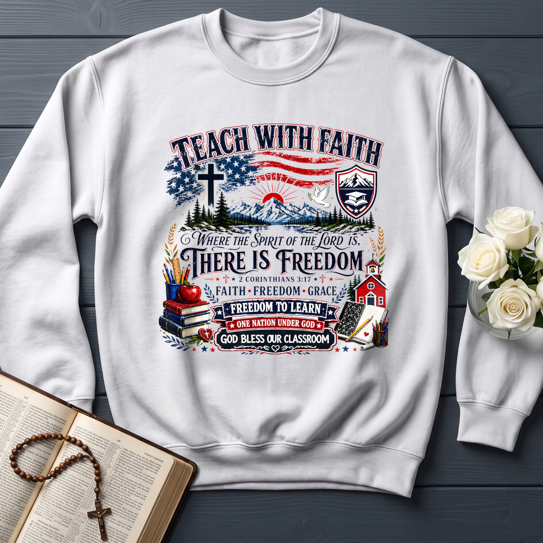 Teach With Faith Where The Spirit Of Lord Is There Freedom 01