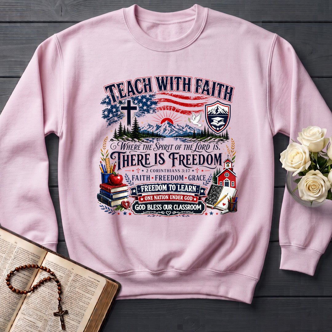 Teach With Faith Where The Spirit Of Lord Is There Freedom 01