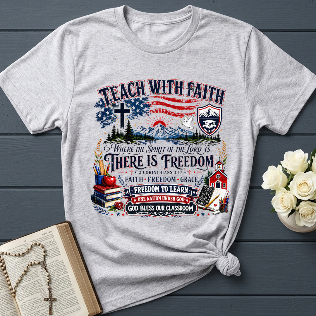 Teach With Faith Where The Spirit Of Lord Is There Freedom 01