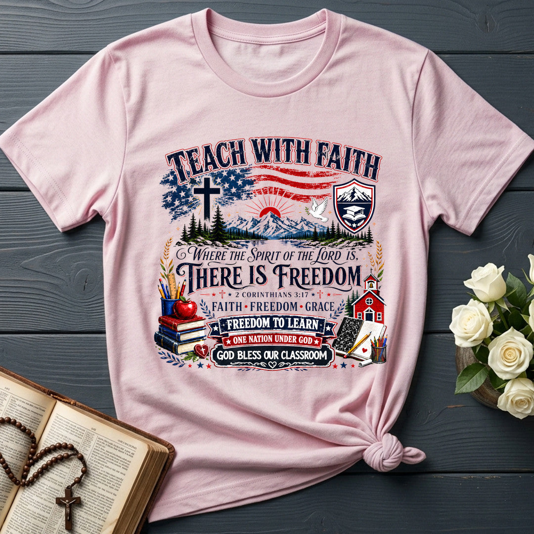 Teach With Faith Where The Spirit Of Lord Is There Freedom 01