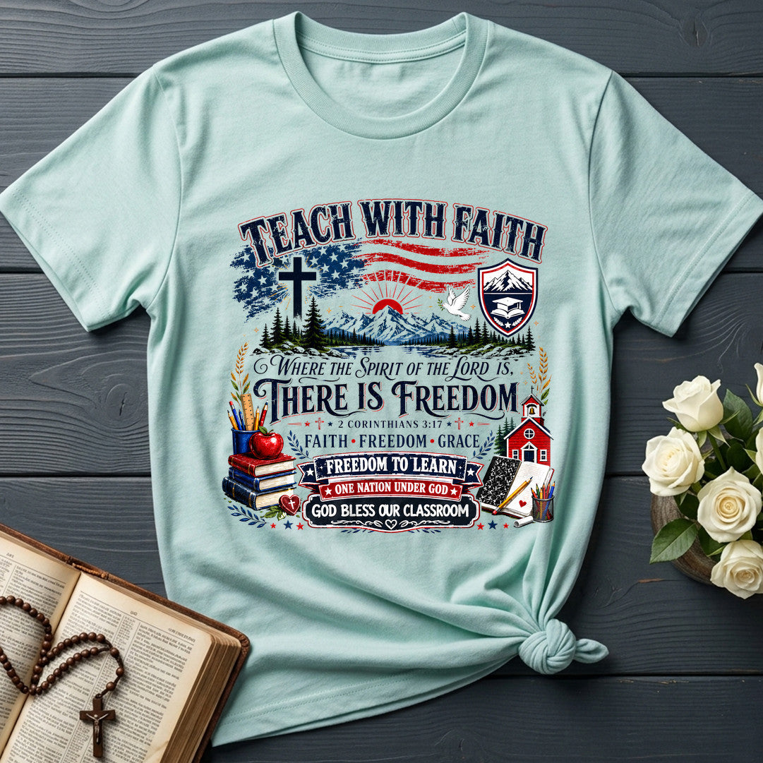 Teach With Faith Where The Spirit Of Lord Is There Freedom 01
