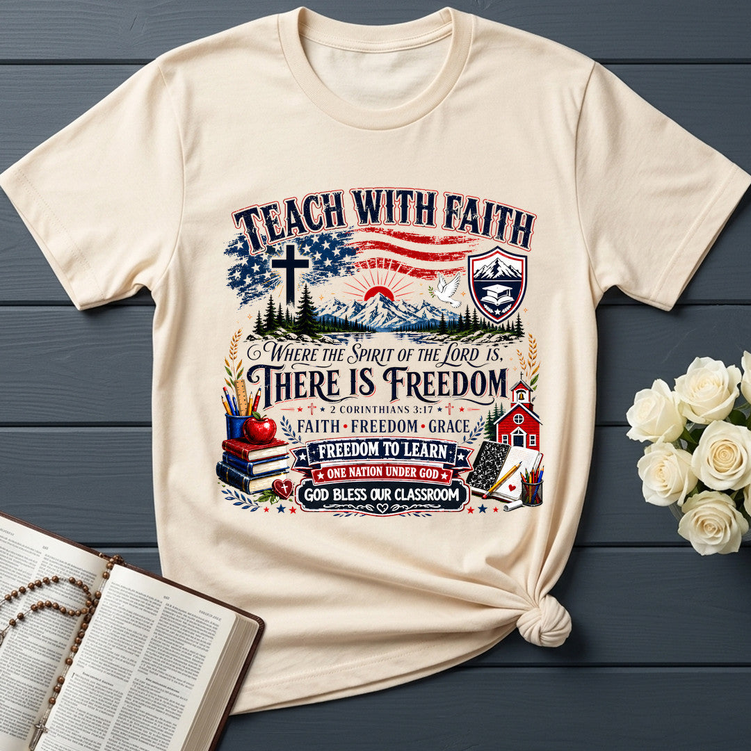 Teach With Faith Where The Spirit Of Lord Is There Freedom 01