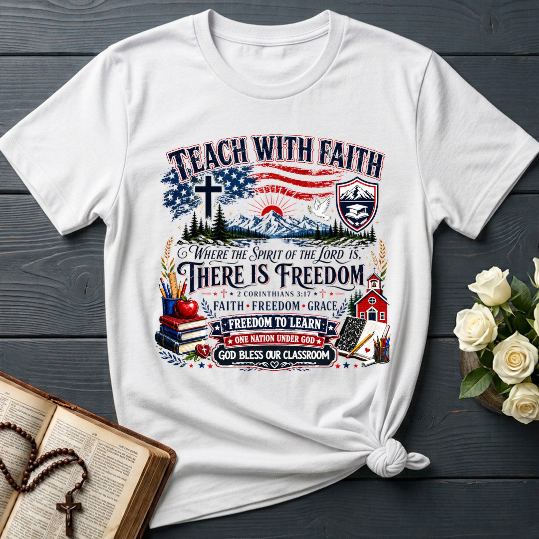 Teach With Faith Where The Spirit Of Lord Is There Freedom 01
