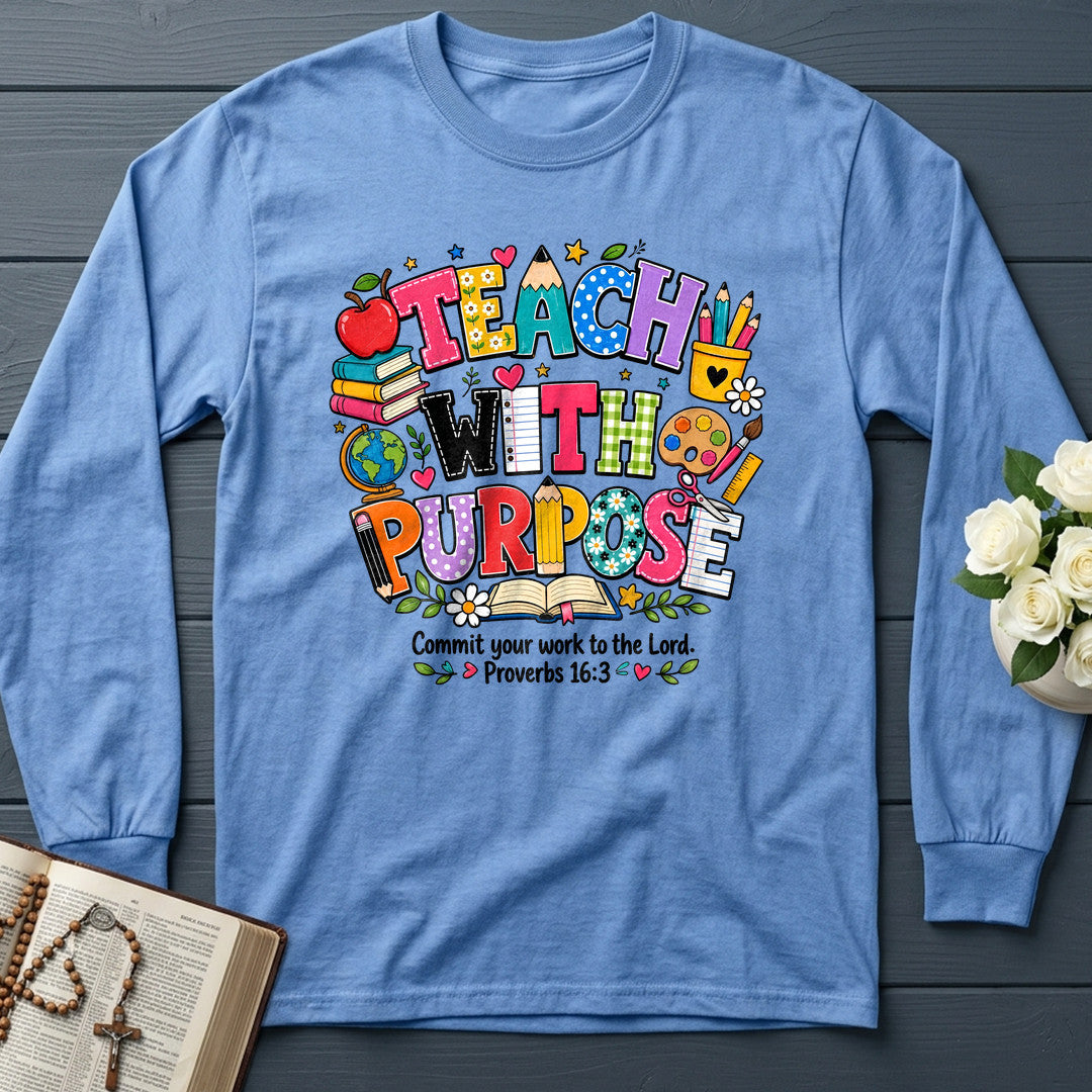 Teach With Purpose Commit Your Work To The Lord Proverbs 16.3 01