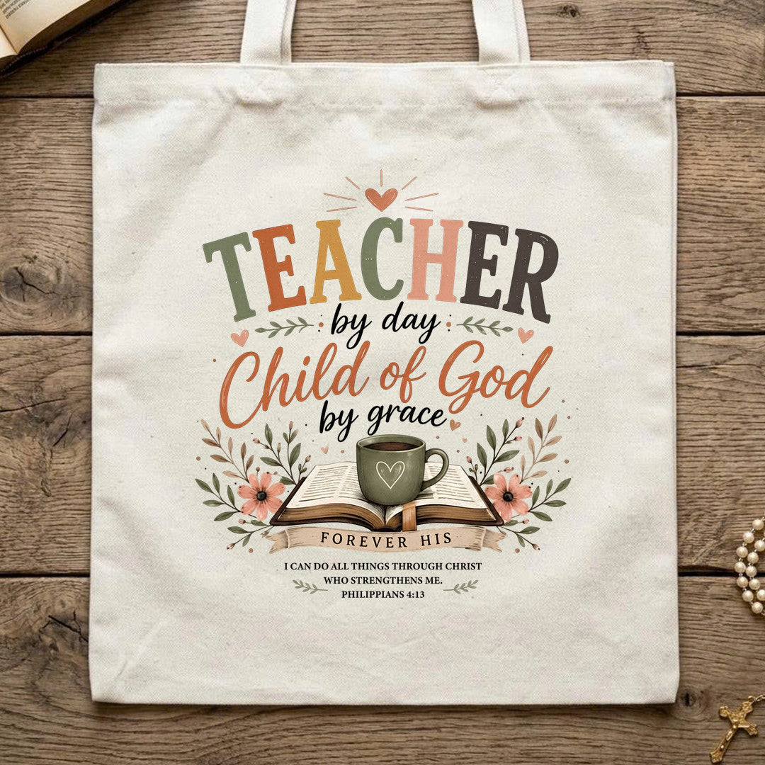 Teacher By Day Child Of God By Grace 01