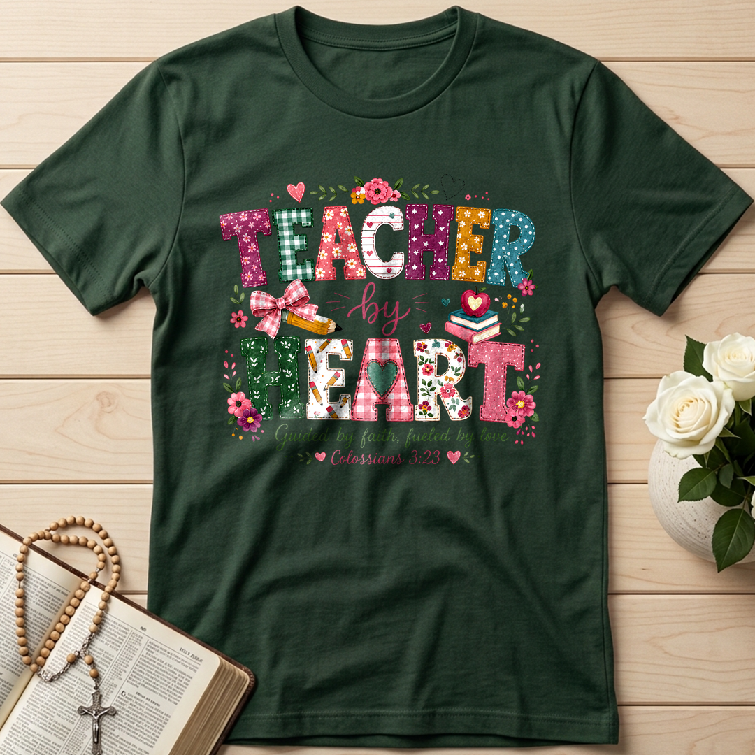 Teacher By Heart Guided By Faith Fueled By Love Colossians 3.23 01