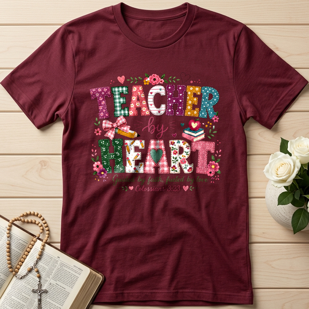 Teacher By Heart Guided By Faith Fueled By Love Colossians 3.23 01
